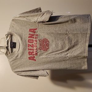 Arizona university wildcats art gray m tshirt